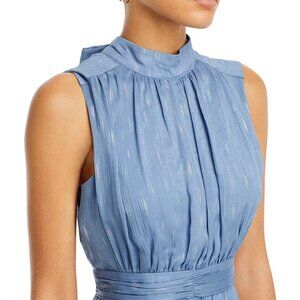 Aqua Tiered Sleeveless Maxi Dress  XS NEW